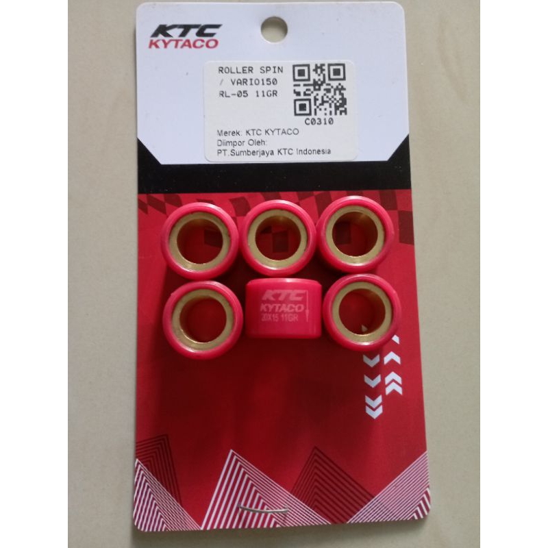 Roller 11 gram Vario 150 Vario 125 Spin  KTC