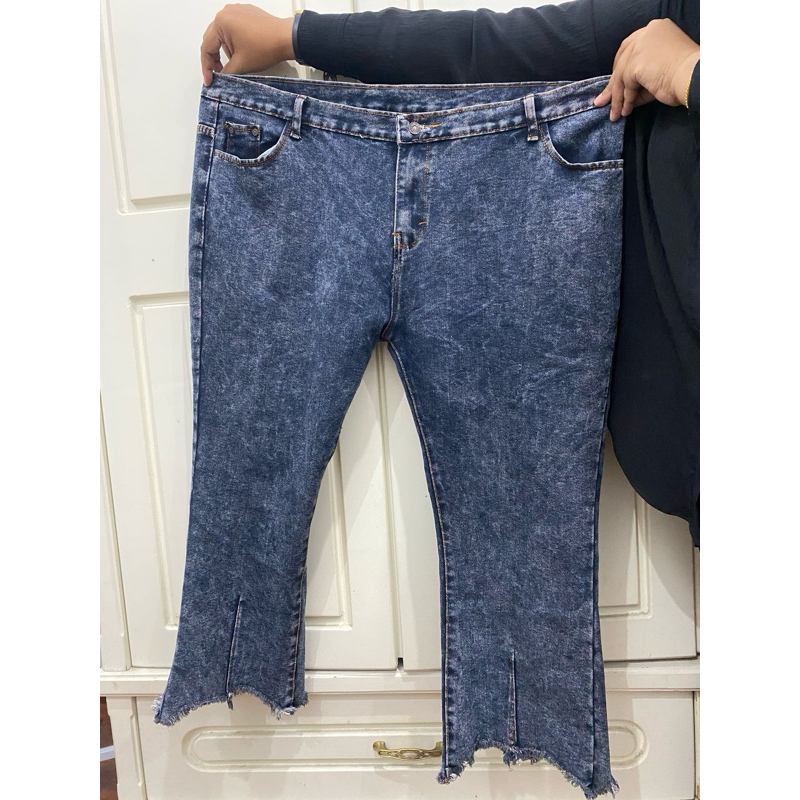 Jeans Cut Bray Wanita #preloved