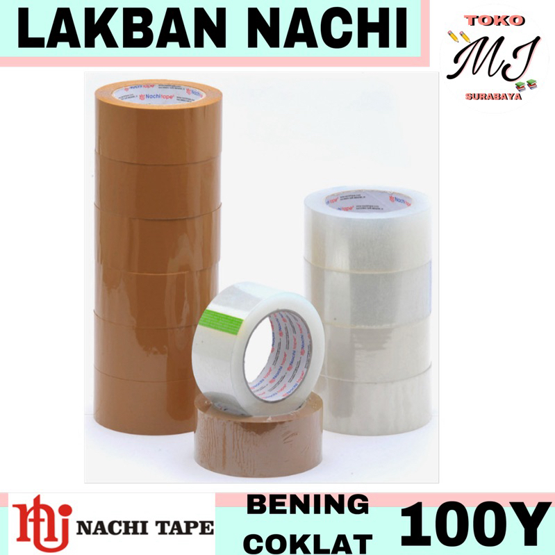 

LAKBAN NACHI BENING/COKLAT 100YARD