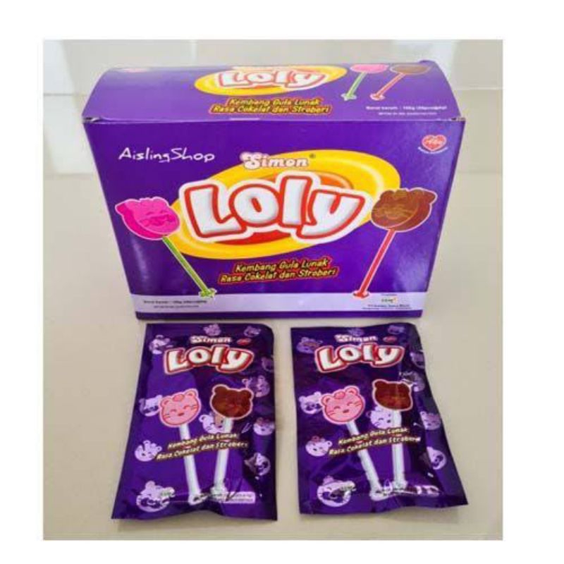 

SIMON LOLY LILLYPOP 1 BOX ISI 20 PCS