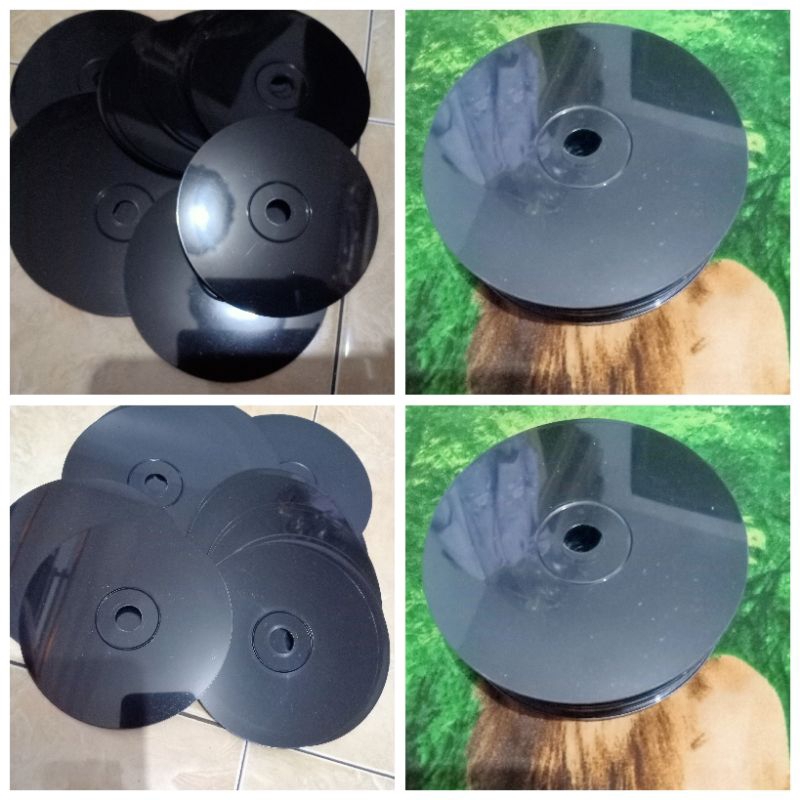 KASET VCD BEKAS WARNA HITAM BUAT KERAJINAN/ASESORIS