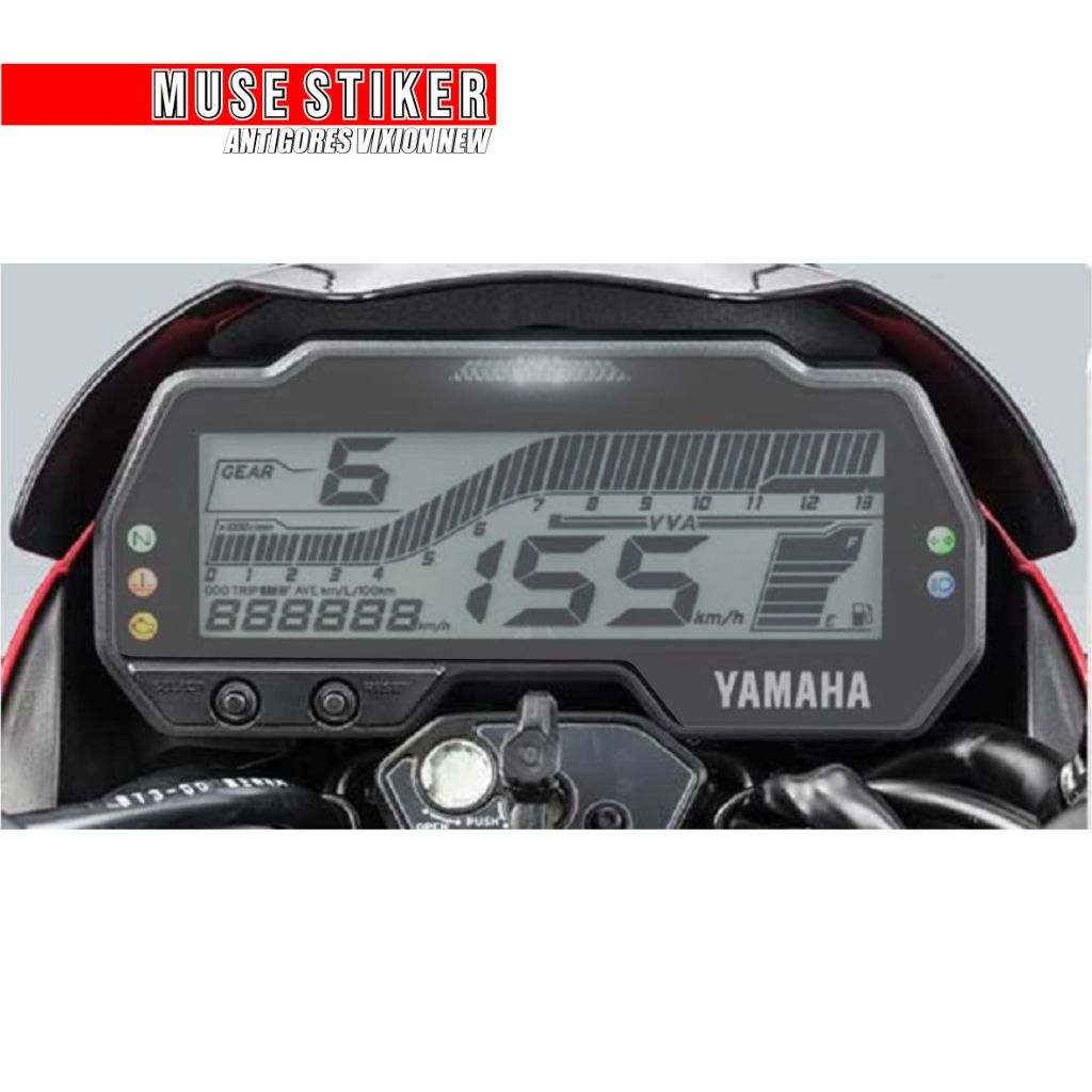 stiker Speedometer New Vixion anti pecah varian smoke bening variasi speedometer aksesoris motor