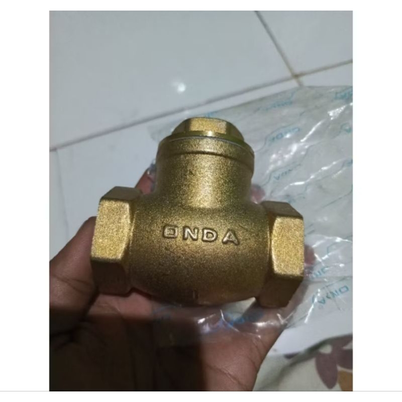 Onda check valve 1 inch kuningan atau Check valve onda 1 inch