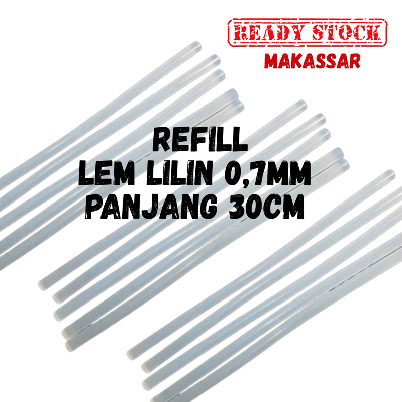 

isi ulang lem tembak / reffil lem tembak / lem bakar 0.7mm