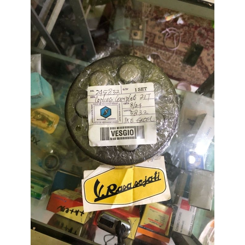 Kopling set vespa excel gigi 21 21T original vesgio