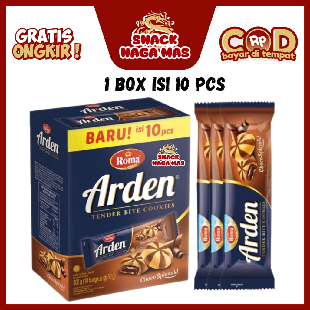 

ROMA ARDEN CHOCO SPLENDID BOX [1 BOX ISI 10 PCS]