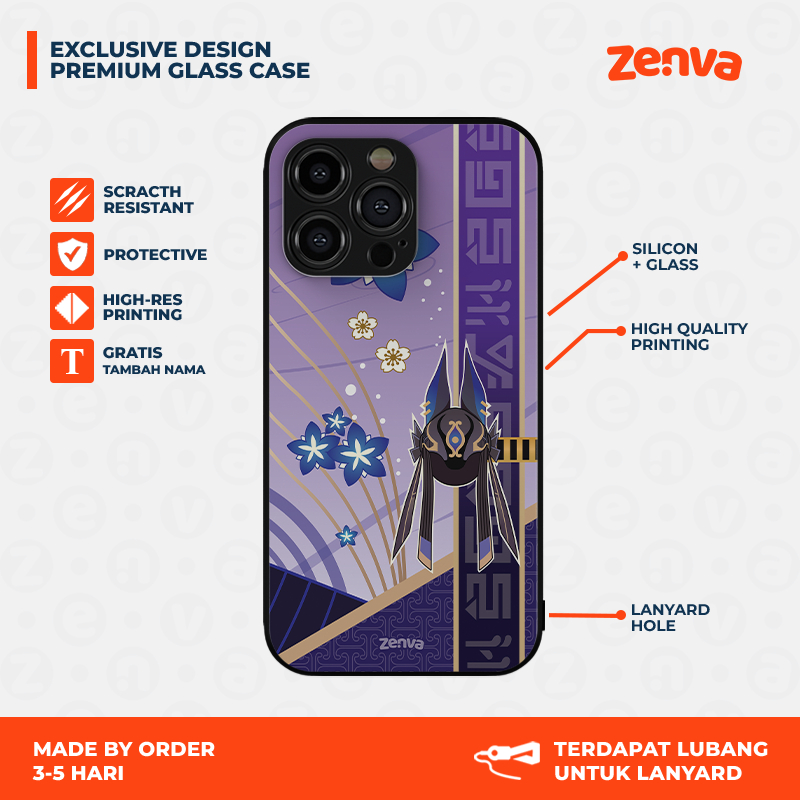 Phone Case Casing Hp Cyno Genshin Impact - Softcase Genshin Impact Cyno