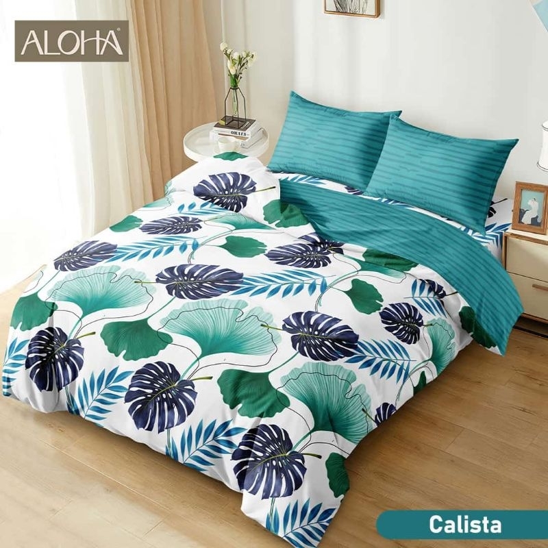 Set Bedcover Aloha King Size #Calista