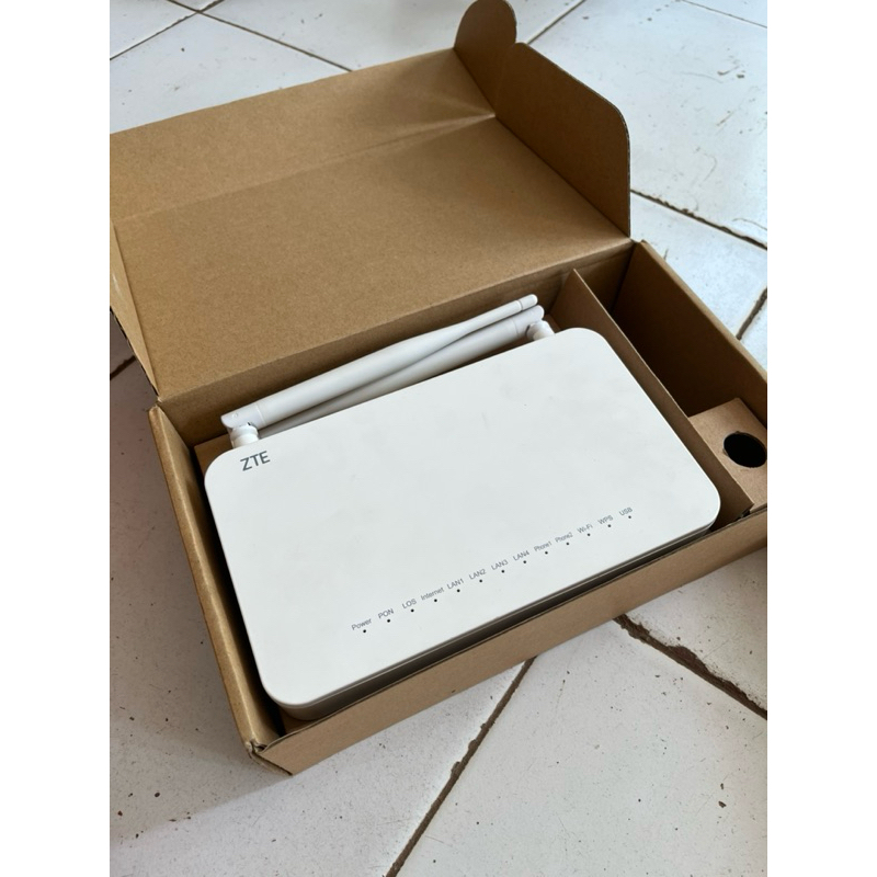F609 v3 Zte Router Modem Tanpa adaptor Port Hijau new Baru