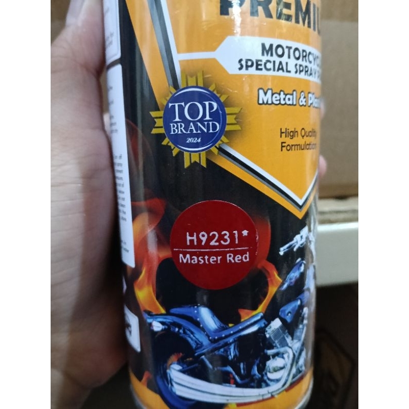 Pilok Diton Premium master red 9231 400cc pilox merah marun tua  honda cat semprot tahan bensin cat 