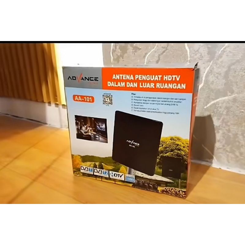 ANTENNA TV ADVAN AA-101 / Antena tv Digital Advan AA-101/ Antenna luar dan dalam ruangan.