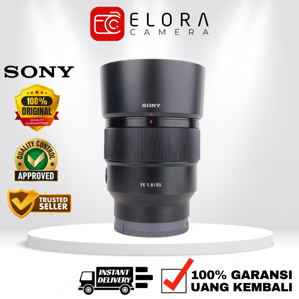 Sony FE 85mm F1.8 / Lensa Sony FE 85 mm F 1.8