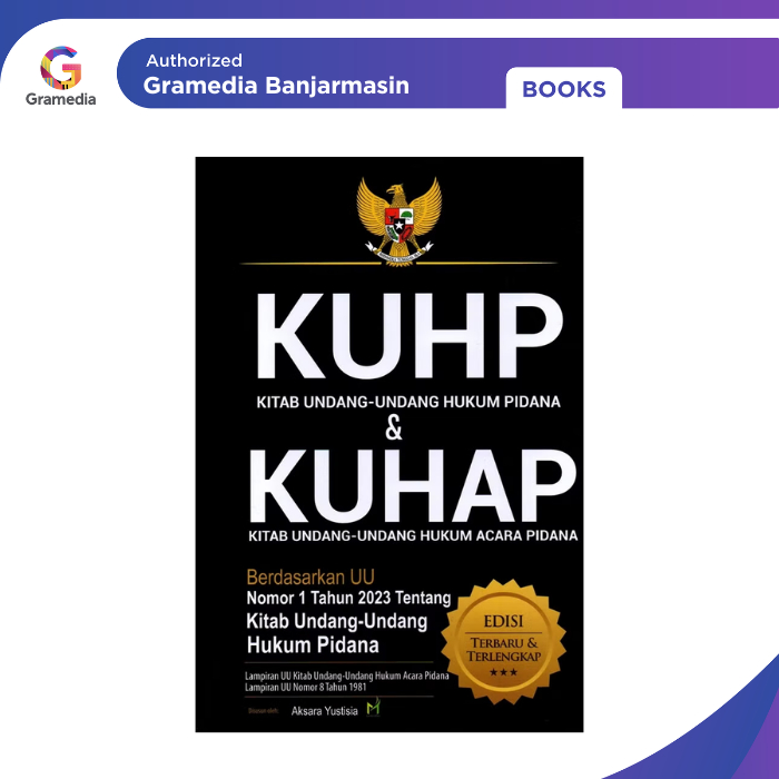 Gramedia Banjarmasin - KUHP & KUHAP