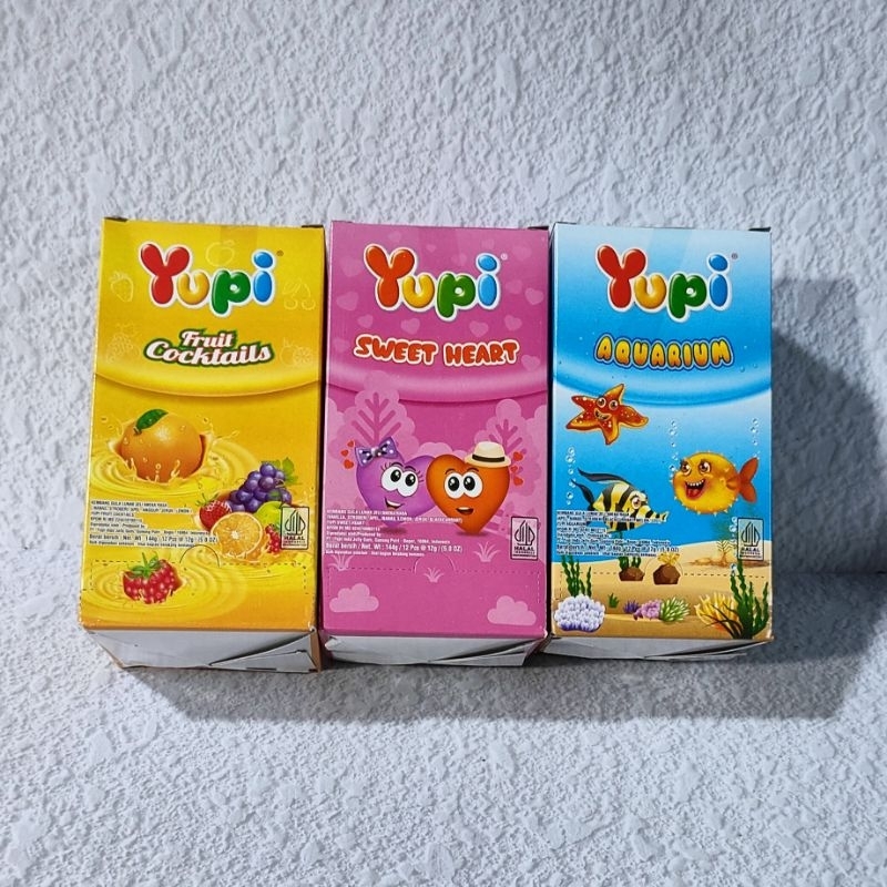 

[1 box] Yupi Burger Max Aquarium CDZ Roletto dll Yupi Allah Varian Termurah Terlengkap Harga Grosir