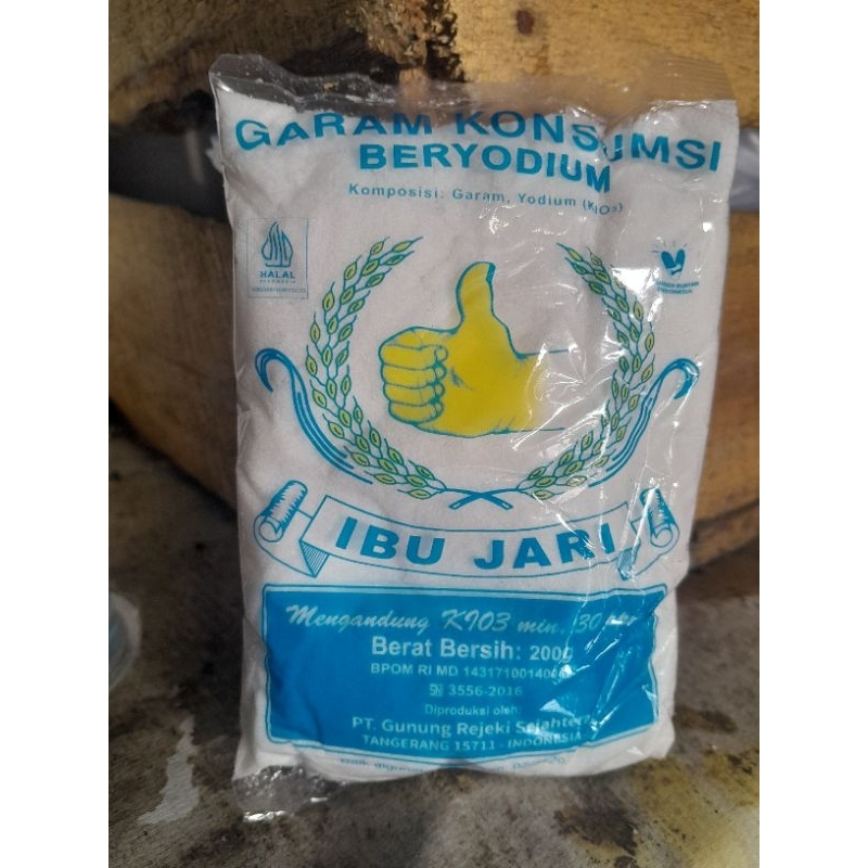

garam cap ibu jari 200g 1pcs