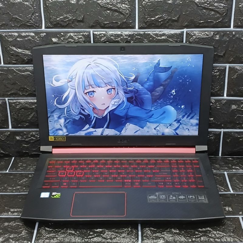 Laptop Gaming Acer Nitro 5 Intel Core I5-8300H Gen 8 8/512GB GTX 1050