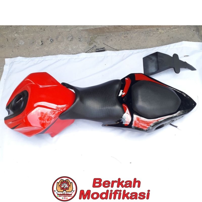 Cover Tank Kondom Tangki Body Belakang Model CBR250RR PNP Honda CBR150R Lokal K45 2014-2015