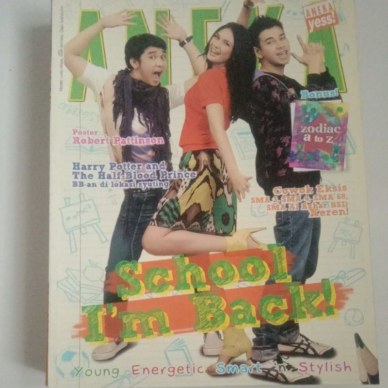 Majalah Aneka Tahun 2009 Cover Yoga Saputra (Olga)