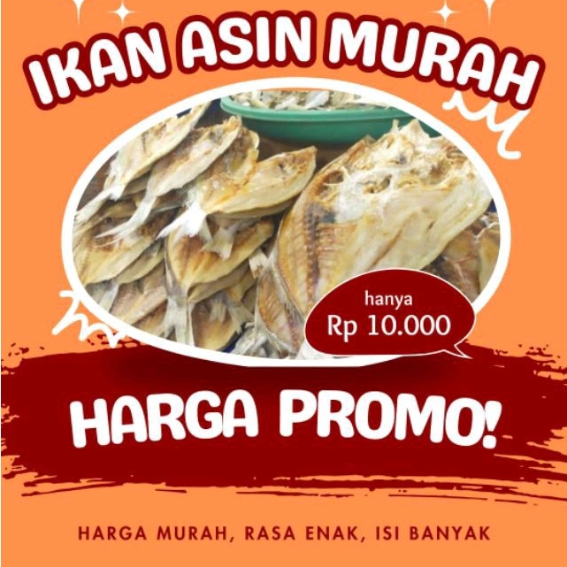 

Ikan asin termurah terlengkap kualitas premium serba 10.000