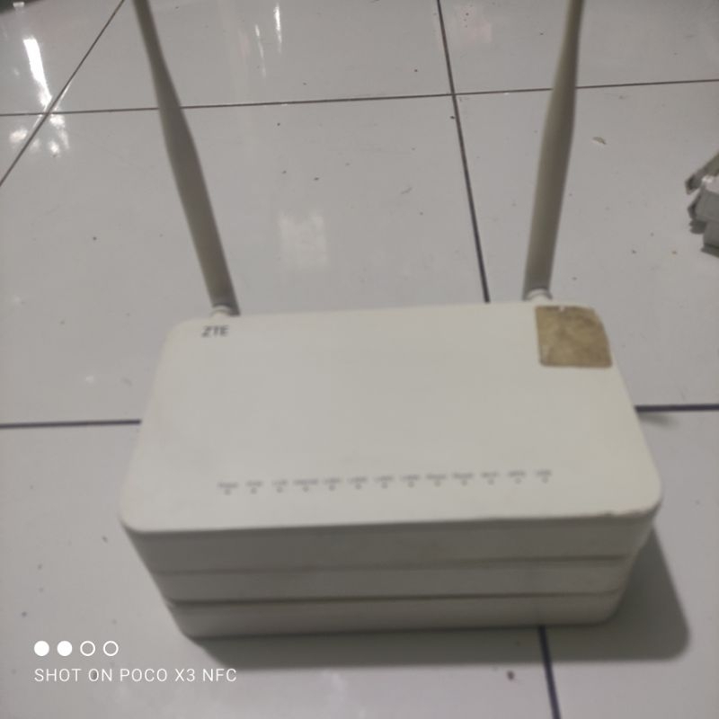 GPON ONT ZTE V3 609 PROT BIRU PUTIH+ v2 f609