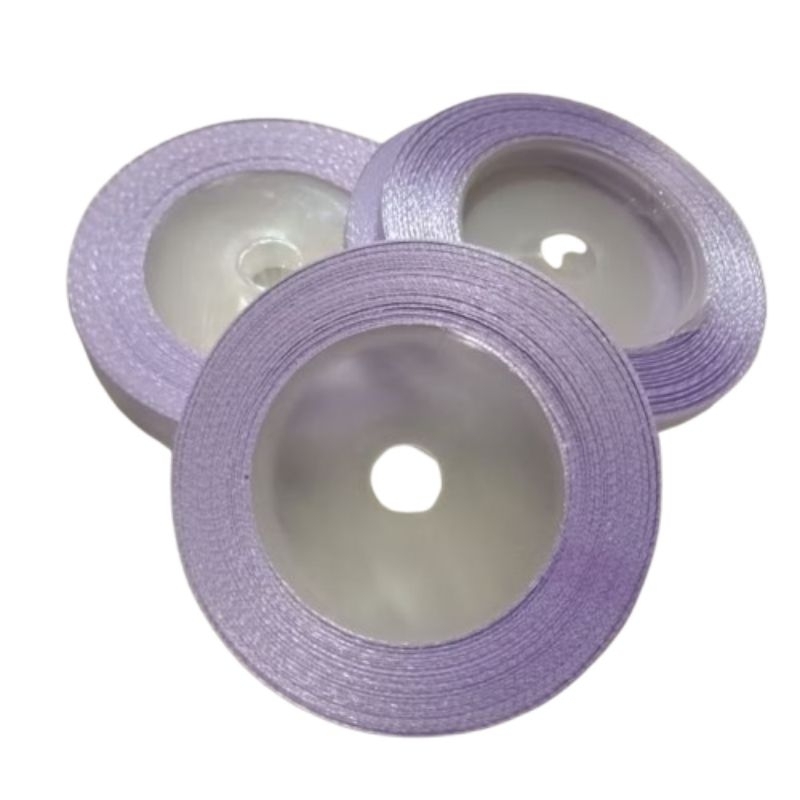 pita bahan kain warna ungu lilac