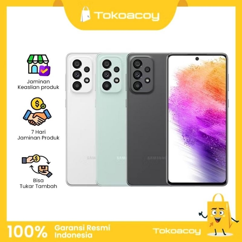 Samsung Galaxy A73 5G 8/256GB Resmi Sein Fullset