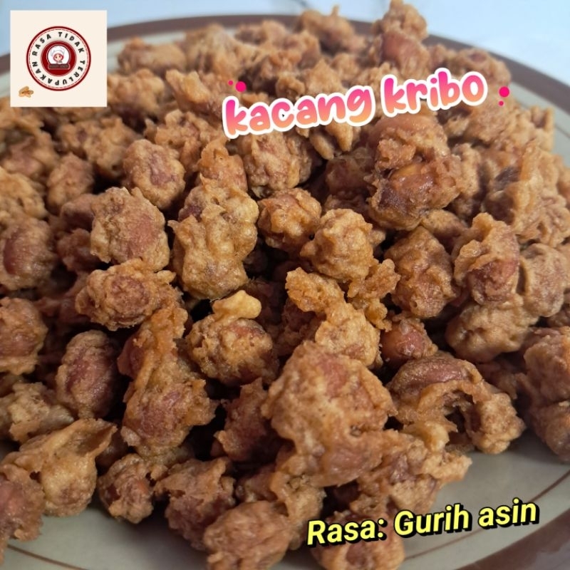 

KACANG KRIBO RASA GURIH ASIN KEMASAN 500G