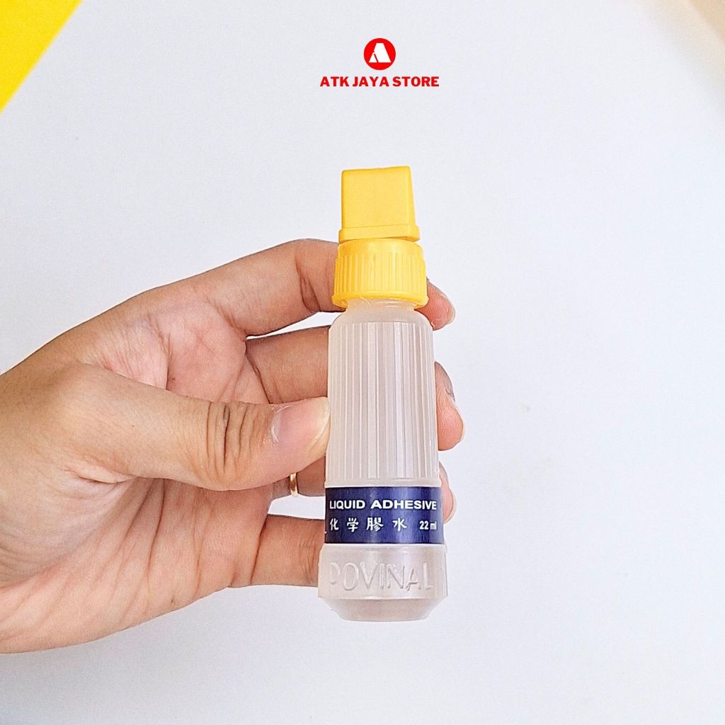 

Lem Povinal 111 / 22 ml / lem cair / jual ecer