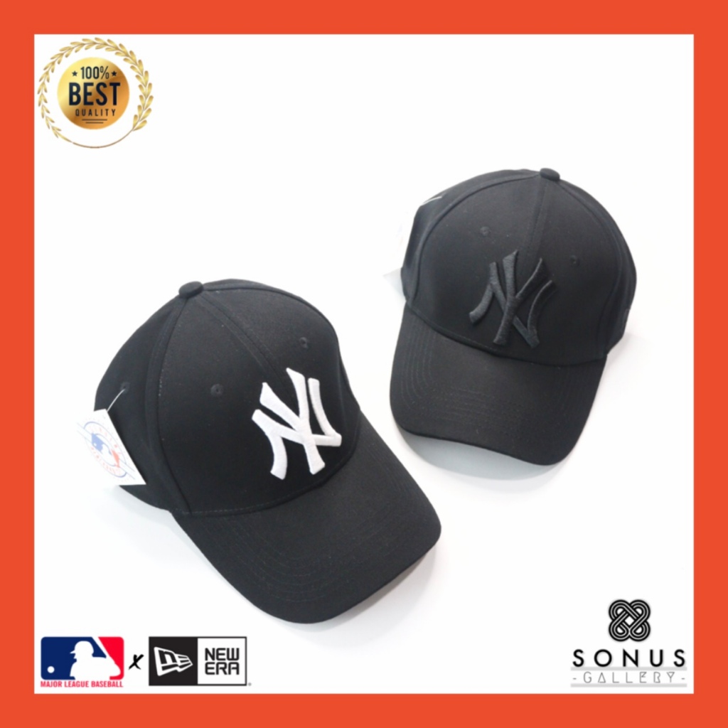 Topi baseball classic logo full bordir termurah best seller lengkap tag label - NB008RJ