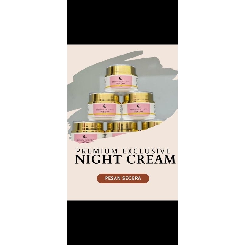 PLATINUM ESKLUSIV booster nightcream /SR GLOW