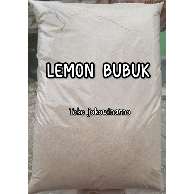 

LEMON BUBUK / LEMON TEA / JERUK LEMON 100% Murni Original - Isi 1.KG
