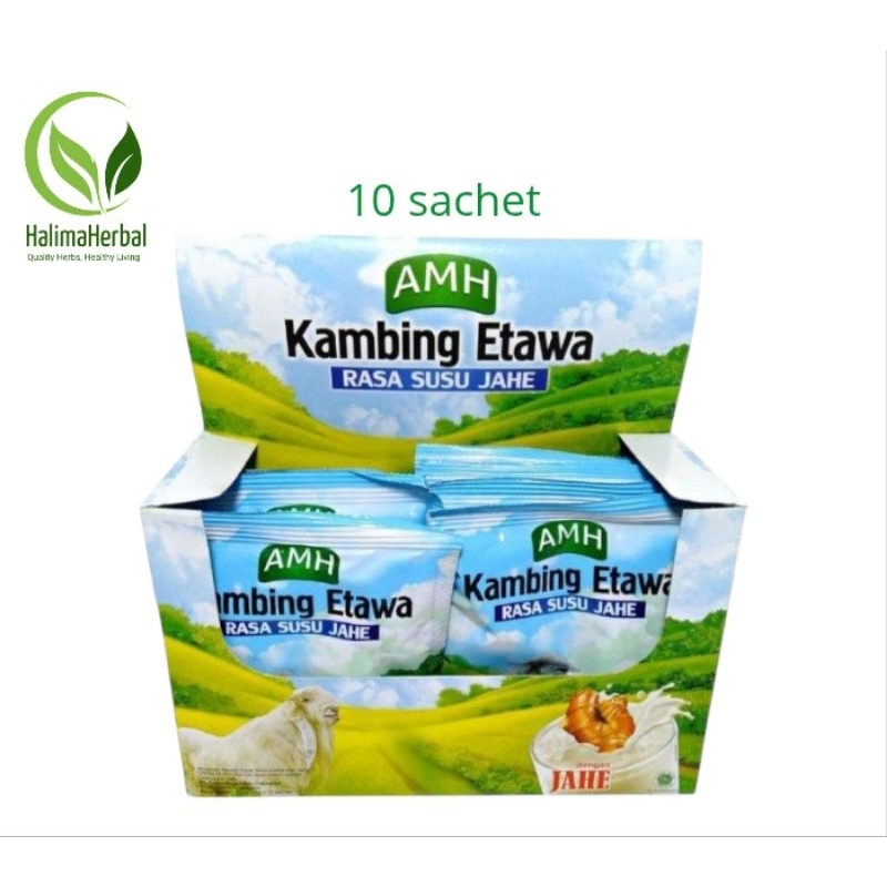 

Susu Kambing AMH Rasa Jahe isi 10 sachet