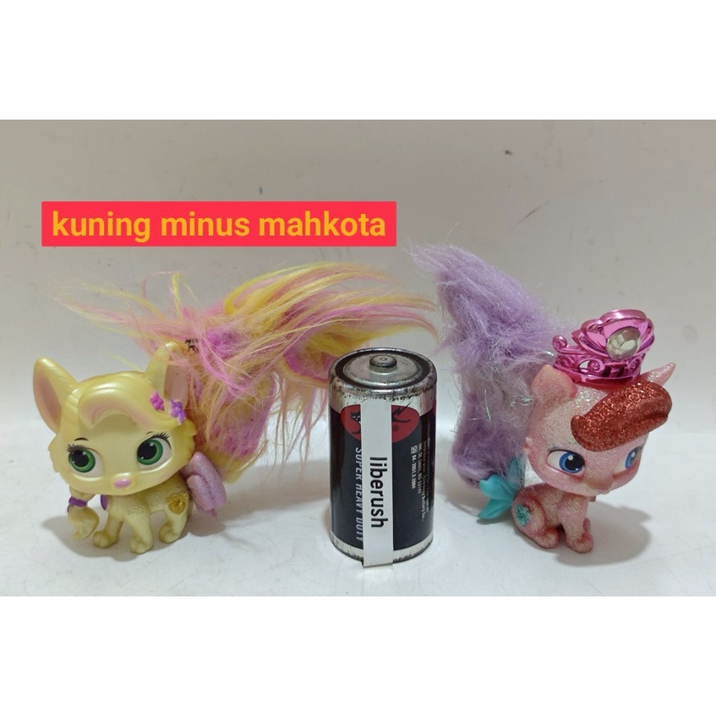 Set disney princess palace pets whisker haven rapunzel kitty cat summer glitzy glitter treasure figu