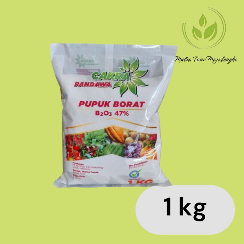 Pupuk Borat Boron Kemasan 1 kg