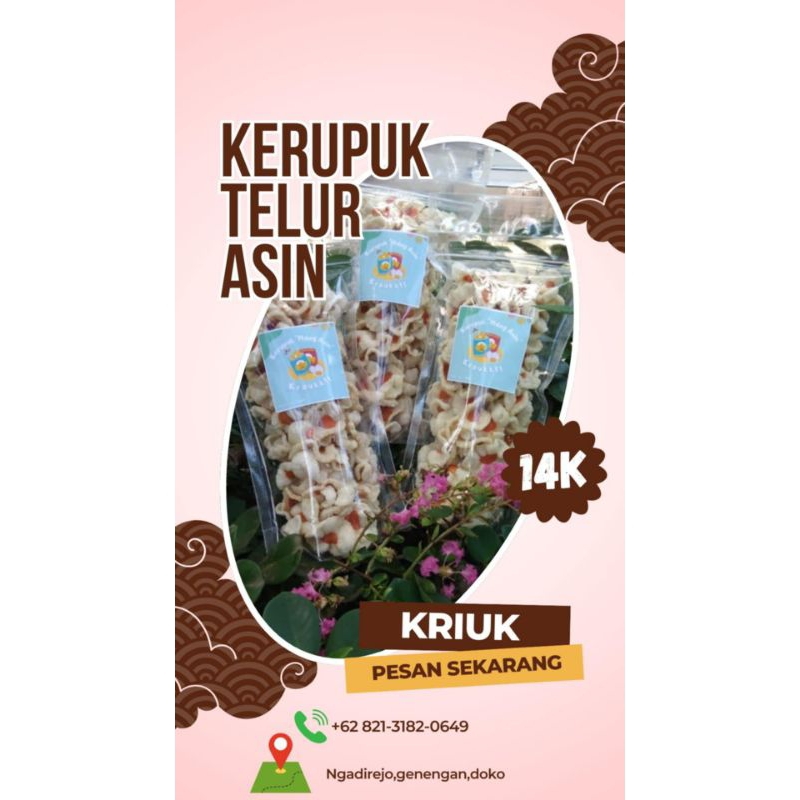 

kerupuk telur asin