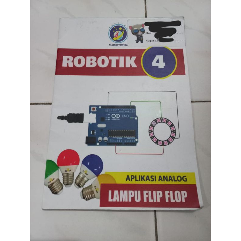 Robotik 4 (Lampu Flip Flop)