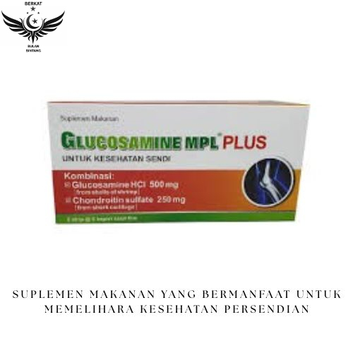 Glucosamine MPL Plus Chondroitin isi 1 box @ 5 STRIP untuk Kesehatan Sendi