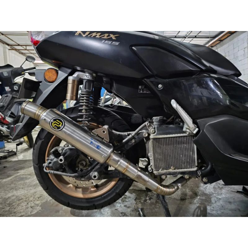 Knalpot Pekajaman Muffler Original Jogja Nmax New Aerox New Connected Stainless Steel Premium Pekaja