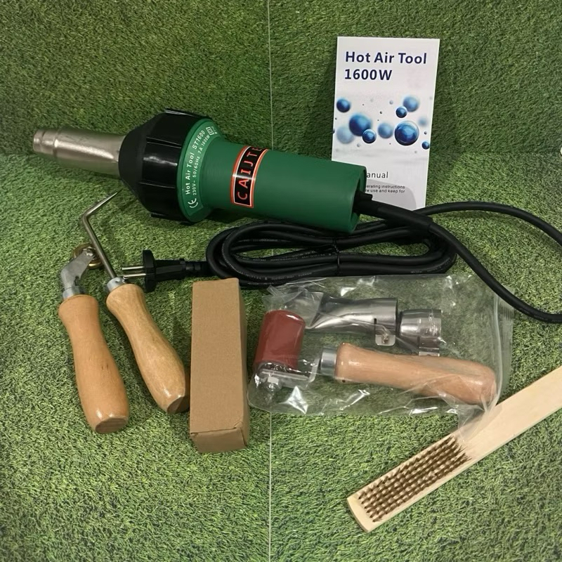 Hot Air Torch Plastic Welding Gun Welder 220V 1600W