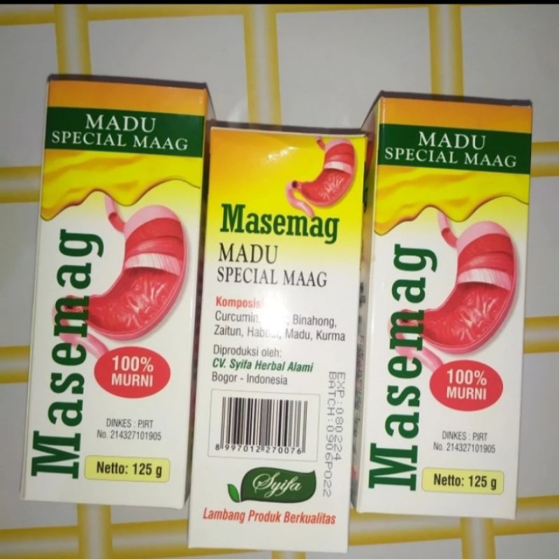 

Madu Spesial Maag Masemag 125 Gram