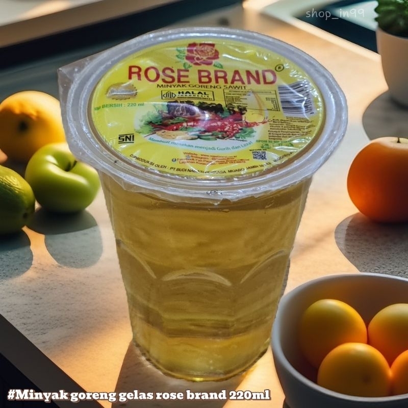 

Minyak Goreng Gelas Rose Brand 220ml