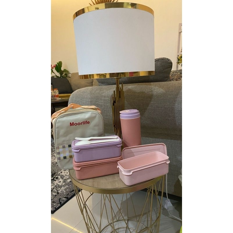 Moorlife Set bekal, tumbler, cutlery, tas