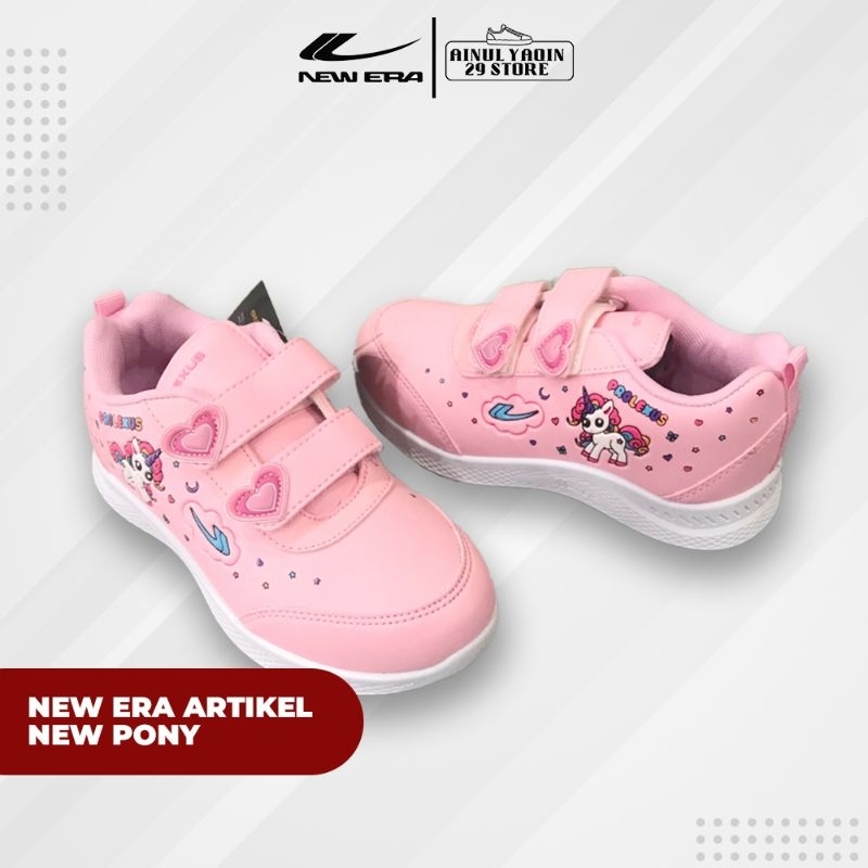 SEPATU NEW ERA ARTIKEL NEW PONY SEPATU ANAK CEWEK SEPATU SEKOLAH