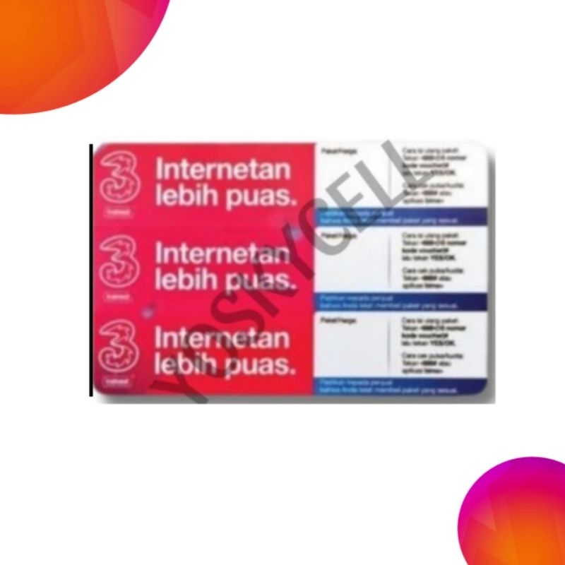 Voucher Tri 3,5GB AON