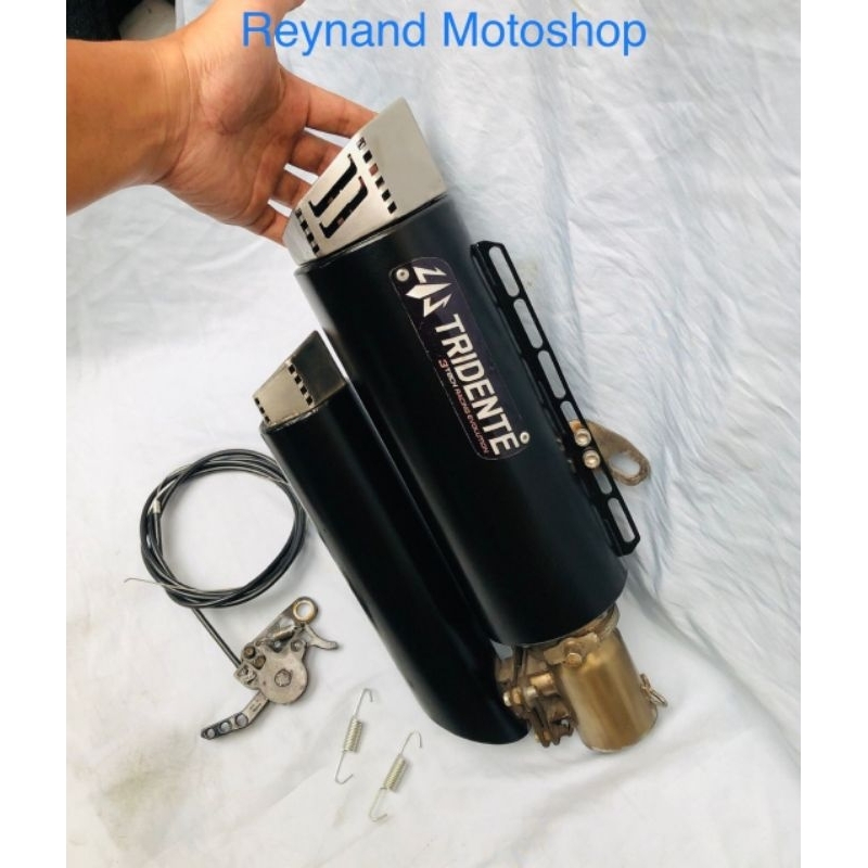 Knalpot 3 suara Tridente F23 250cc