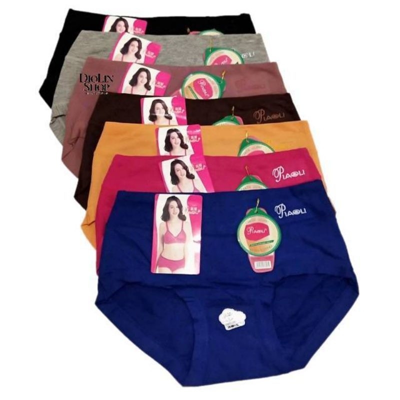 6pcs Celana dalam wanita merk PIOLI