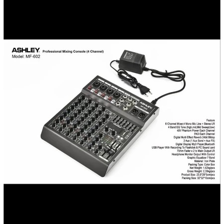 MIXER ASHLEY MF 602/ MIXER ASHLEY MF602