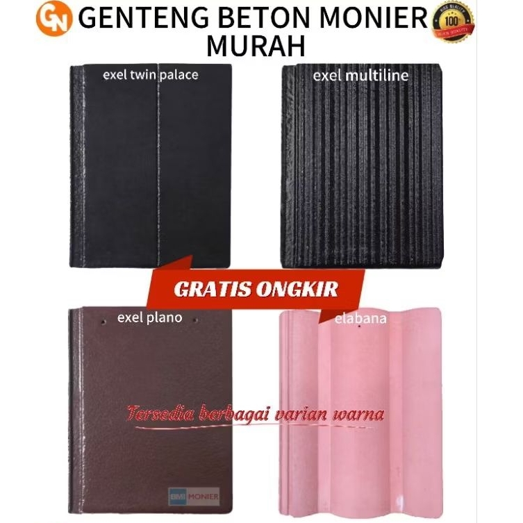Genteng Beton Monier Murah