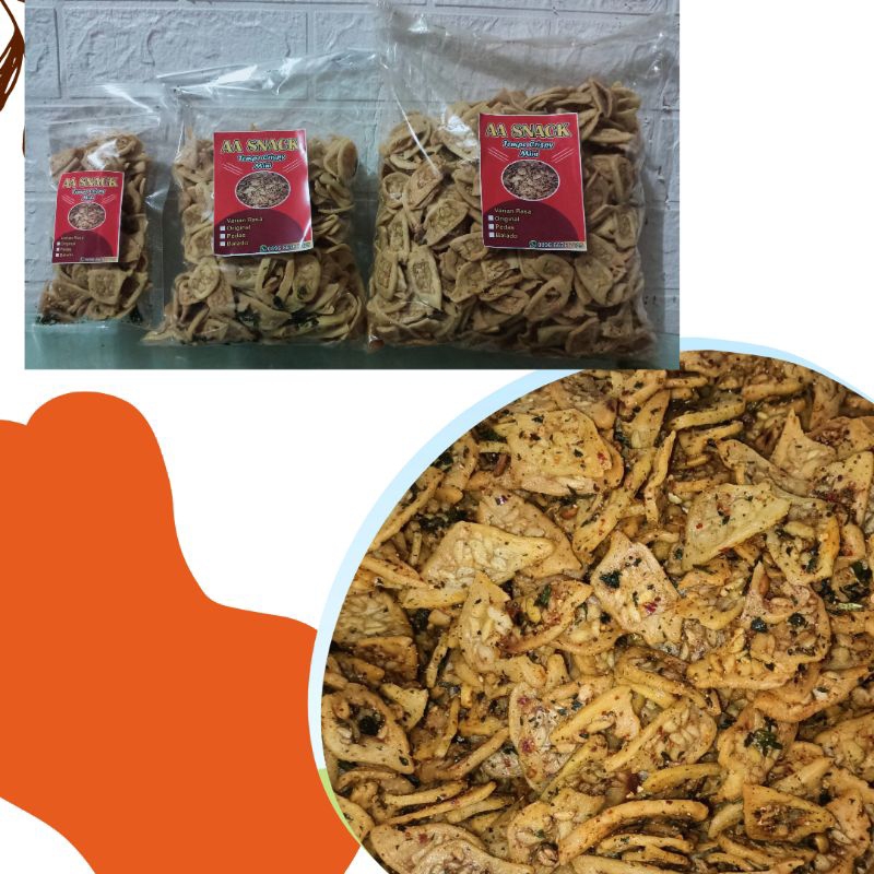

Gupe mini renyah dan gurih(crispy tempe)
