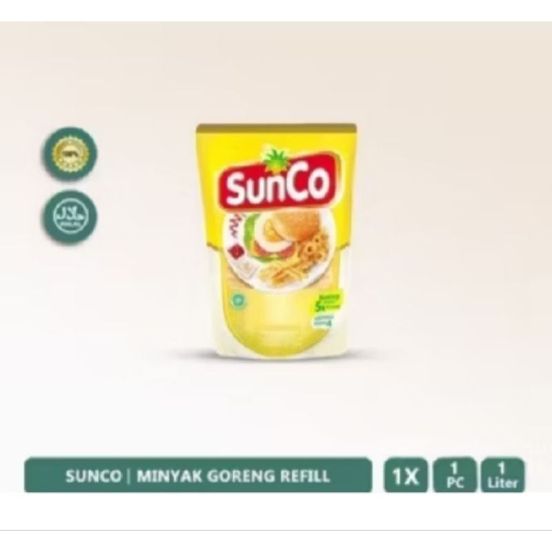 

HG SunCo Minyak Goreng Refill 1 liter